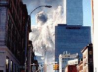 World Trade Center Crumbling Down