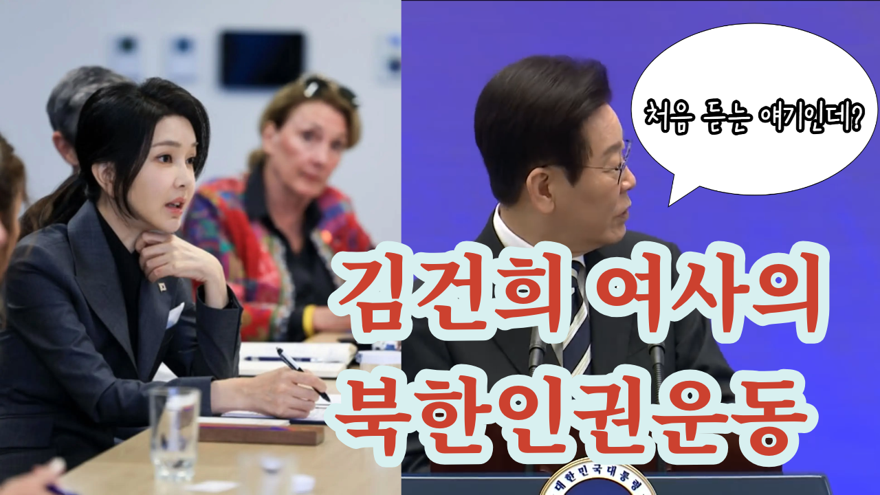 김건희의 북한인권 활동